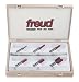 Freud 91-102 6-Piece Double-Flute Straight Bit Set