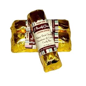 Sugar Free Belgian Dark Chocolate Macadamia and Caramel Candy Bars - 3pc by A Bountiful Harvest