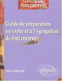 Revue Ellipses Marketing  / Guide de préparation au CAPES et à l'agrégation de philosophie