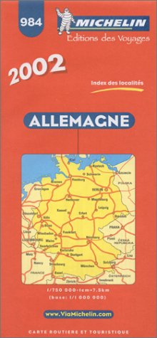 Michelin Germany Map No. 984 15e