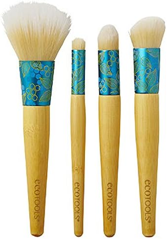 Thesis, All Natural Body Scrub, Lavender Fields, 11.4 oz (323 g), EcoTools, Four-Piece Beautiful Complexion Set, 4 Brushes
