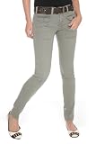 Be Bop Olive Brown Belt Cargo Skinny Jeans