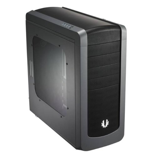BitFenix Raider Window Gun Metal BFC-RDR-300-MMW2-RP No Power Supply ATX Mid Tower Case (Black)