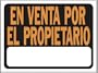Hy-ko Spanish Sign 9 X 12
