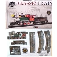 Continental Express 0n30 Scale Steam Train Set With Transformer