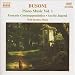 Busoni: Piano Music, Vol. 1