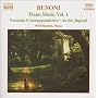 Busoni: Piano Music, Vol. 1