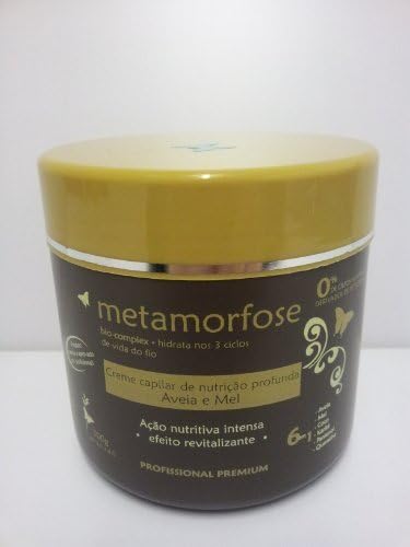 Metamorfose Honey &amp; Oats Salt-free Revitalising &amp; Deep Nutrition Hair Cream by Metamorfose