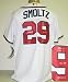 John Smoltz Autographed/Hand Signed Atlanta Braves Authentic Majestic Baseball Jersey with 96 CY, 30