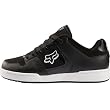 Fox Racing Quadrant Men's Shoes Fashion Footwear w/ Free B&F Heart Sticker Bundle - Black/White