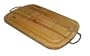 Weber 2112 Carving and Serving Board with Pyramid Cut, Juice Groove and Stainless Steel Handles