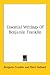 Search : Essential Writings Of Benjamin Franklin