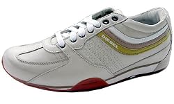 NEW $90 Diesel Parandy Cream Shoes Trainers US 7 EU 37