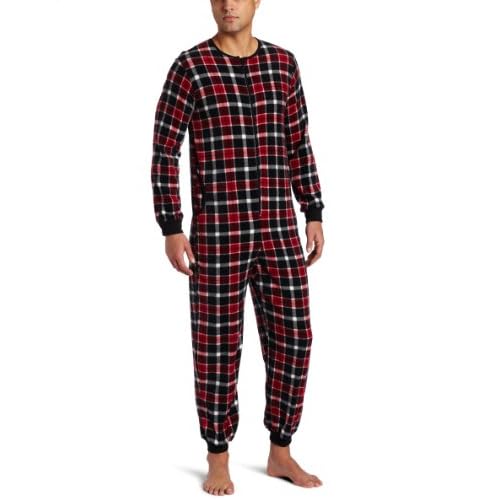 Bottoms Out Men's Pajama Jumpsuit at Amazon Men’s Clothing store