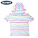 OLDNAVY(オールドネイビー) パイル・フード付きカバーアップ ストライプ
