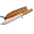Missouri Brass Handle Bowie Knife - 11"