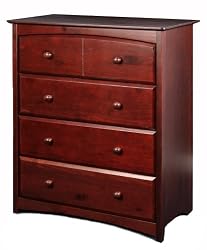 Best Stork Craft Beatrice 4 Drawer Chest Cherry to buy