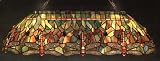 LAMPS BEAUTIFUL Tiffany Style Dragonfly Billiards Pool Table Island Light by Meyda Tiffany--Excellent customer service--see our feedback.