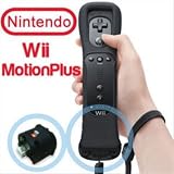 Nintendo Wii MotionPlus Motion Plus with Remote Jacket black