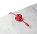 Native Union Night Cable [Apple MFi Certified] for Apple Lightning Devices 10ft Lightning to USB Charging Cable with Weighted Knot (Red)