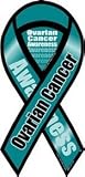 Ovarian Cancer Awareness Ribbon Magnet