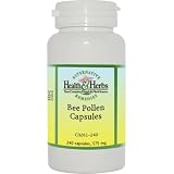 Alternative Health & Herbs Remedies Bee Pollen Capsules, 240-Count Bottle
