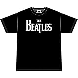 The Beatles Logo Negroid Retro T-shirt, Medium