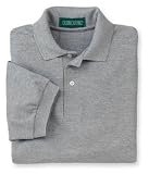 Outer Banks - 68-Ounce Pique Knit Sport Shirt Sports Grey-3XL