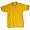 Mens Meccasso Ax-Celerator Zip Polo-Yellow (LG)