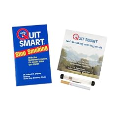 Stop Smoking Kit: Quit Smart Stop Smoking Guide, Hypnosis Quit Smoking Audio CD, and Cigarette Substitute