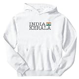 Sweatshirt White Elegant Flag  Kerala  India City