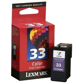 Lexmark #33 factory (OEM) Color Print Cartridge