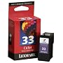 Lexmark #33 factory (OEM) Color Print Cartridge