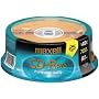 Maxell CD-R Pro Series With Spindle, 700MB/80 Minutes, Pack Of 25