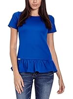 Makadamia Camiseta Manga Corta (Azul)