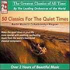 50 Classics for the Quiet Times by Bruno Canino, Jan Vogler, Isaac Albeniz, Tomaso Albinoni, and Johann Sebastian Bach