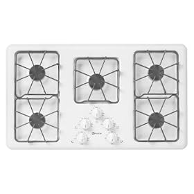 Maytag : MGC4436BDW 36in Gas Cooktops - White