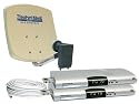 TechniSat DigiDish 33 Zweiteilnehmer Sat-Set mit 2x DIGIT MF4-S Sat-Receiver beige