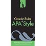 Concise Rules of APA Style (Concise Rules of the American Psychological Association (APA) Style)