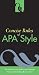 Books : Concise Rules of APA Style (Concise Rules of the American Psychological Association (APA) Style)