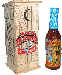 Ass Blaster Hot Sauce In A Wooden Outhouse Box - 5 oz