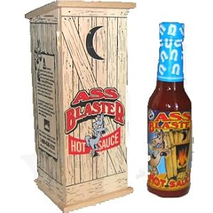 Ass Blaster Hot Sauce In A Wooden Outhouse Box - 5 oz by Ass Kickin