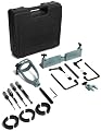Delta 17-924 Mortising Attachment with 1/4 Inch, 5/16 Inch, 3/8 Inch, and 1/2 Inch Chisel and Bit Sets