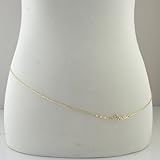 Bestpriceam Lady Sexy Bikini Eternal Love Lucky Body Necklace Waist Belly Chain