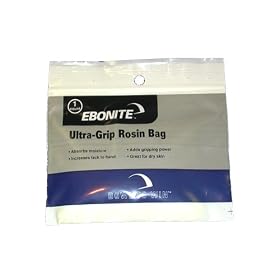 Click here to buy Ebonite Ultra Grip Rosin Bag.