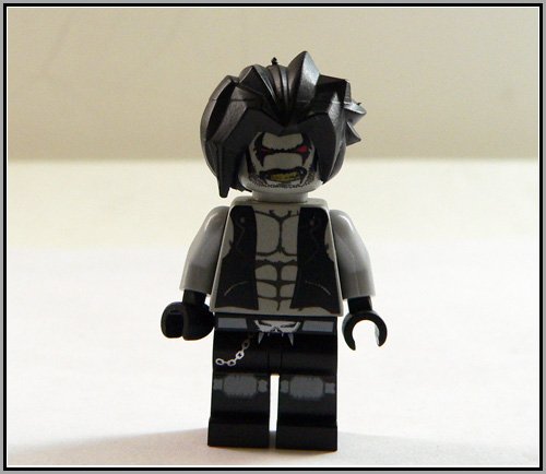  Lego Custom DC Universe Comics Lobo 2" Minifig