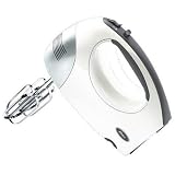 4158TH652cL. SL160  Oster FPSTHM0801 Inspire 6 Speed Controls 250 Watt Hand Mixer with Storage Bag, White