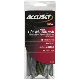 Senco A301500 15-Gauge by 1-1 2-Inch Electro Galvanized Finish Nails by Senco