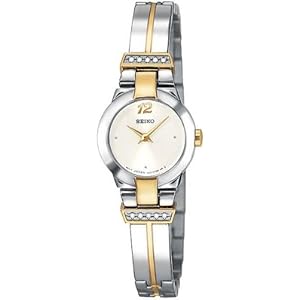 Seiko® Women's SUJD34 10 - Diamond Mother Of Pearl Watch (Jewelry)