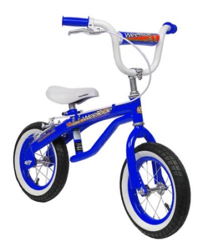 Childrens Toyshop  Toys : WeeRide 12-Inch Push Bike (Blue)